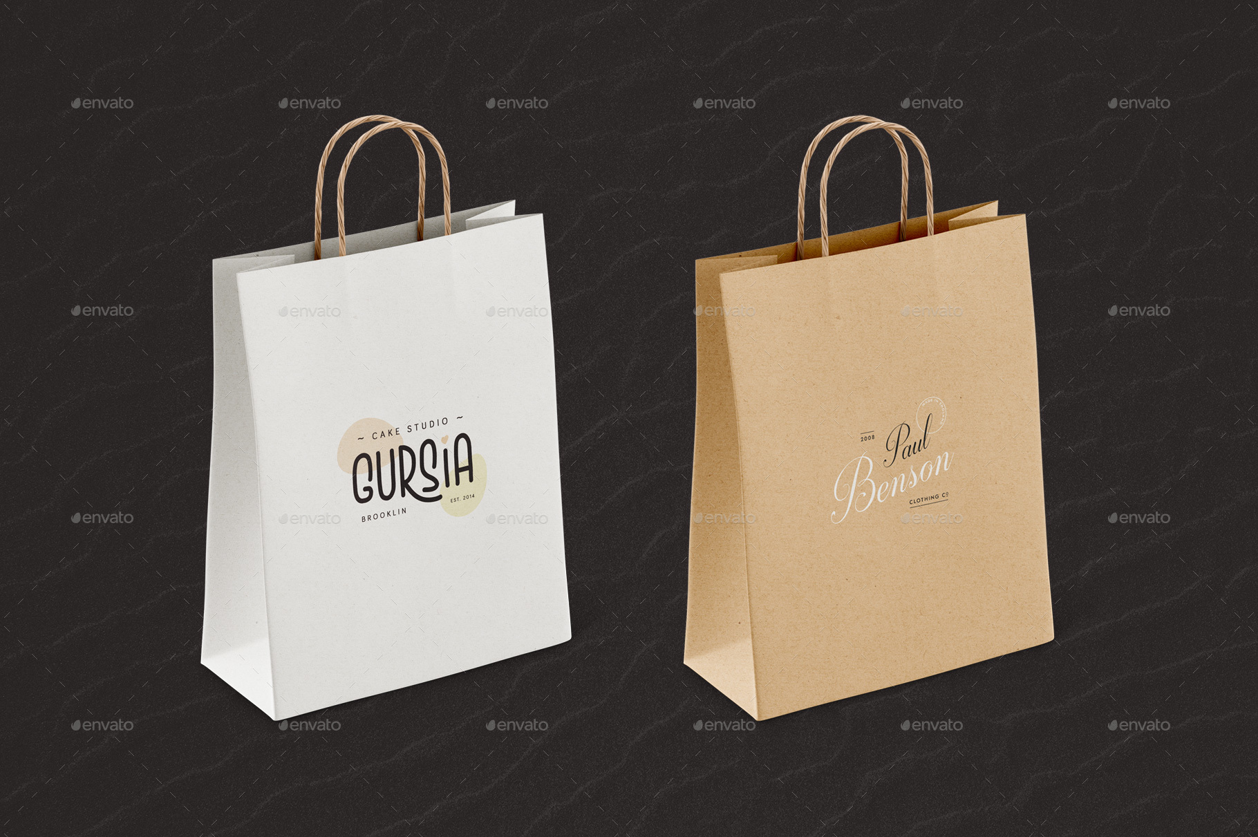 Paper Bag Mockup Set by pixelbuddha_graphic | GraphicRiver
